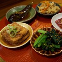 Obanzai at Vegan Izakaya NIJIYA 虹屋 in Kyoto