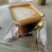 Cappuccino with Oat milk at Bowl Acai Bar in Puerto Ayora