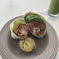 Soy wrap   at Bowl Acai Bar in Puerto Ayora