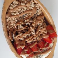 Acai bowl at Bowl Acai Bar in Puerto Ayora