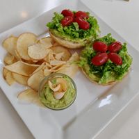 Bagel at Bowl Acai Bar in Puerto Ayora