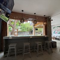 Seating   at Bowl Acai Bar in Puerto Ayora