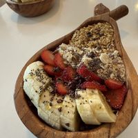Delicious and beautiful presentation   at Bowl Acai Bar in Puerto Ayora