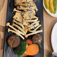 Grilled mushrooms  #Veganuary at Salad Factory - Crystal Park in Bangkok