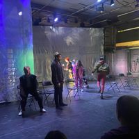 Theatre Hamlet annex to the restaurant  at De Sering in Amsterdam