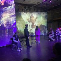 Changing perspectives theatre De Sloot at De Sering in Amsterdam