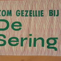 Indoor sign at De Sering in Amsterdam