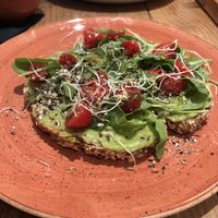 Avocado toast  at SHOTS Coffee & Brunch in Girona