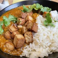 Lunch Curry  at Agáta Rösterei & Café in Mannheim