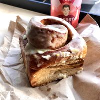 Orange ginger and fennel bun  at Northern Rye in Newcastle Upon Tyne