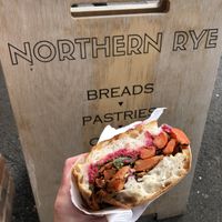 Roasted carrot sandwich £7.50  at Northern Rye in Newcastle Upon Tyne