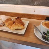 donuts, croissants, café at Vlend Coffee Shop in A Coruna