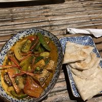 Penang curry (choice of flatbread or rice on side)   at SweetSoul Lanta in Krabi
