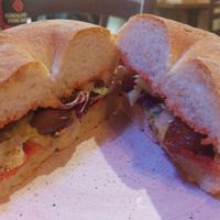 Ftira at CHALK Cafe Bar in Rabat