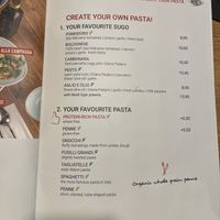 Create your own pasta  at The Italian Frankfurt in Frankfurt