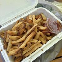 Seasoned fries  at Good Vegan Bad Vegan in Indianapolis