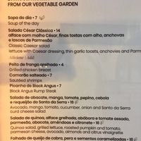 Vegan soup of the day, vegetarian salads (looks like they could possible be made vegan) at Terreiro Concept in Funchal