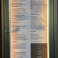 Full menu at Terreiro Concept in Funchal