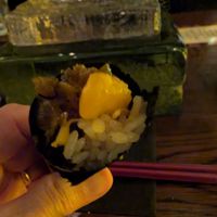 13 - Mongolian Beet - 
Mongolian Beet, Almond Thai Basil Slaw, Charred Satsuma Mandarin,Sesame Seed, Scallions, Red Thai  at Omakaseed in New York City