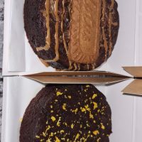 Lotus brownie 
Orange brownie at Daughter's Sweets  in Dubai