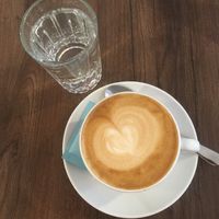 Soy cappuccino   at Sweet & Delicious in Villach