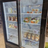 The grab'n'go fridge. at DelecTable by Zarla Jane in Scarborough