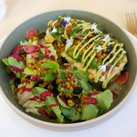 Avocado toast (vegan) at Le Colibri in Amiens