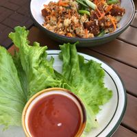 Laotian lettuce wraps  at Table Mesa Bistro in Bentonville