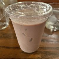 Strawberry Basil Shake   at Trumpet Blossom Cafe in Iowa City