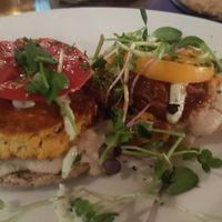 Vegan Florentine at Trumpet Blossom Cafe in Iowa City