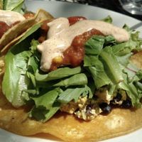 Tacos! at Trumpet Blossom Cafe in Iowa City