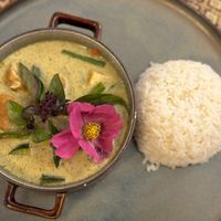 Green curryy  at Phatsara in Aix-en Provence