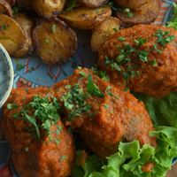 Kofta kabob at Dervish in Berlin