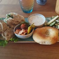 Manti plate at Dervish in Berlin