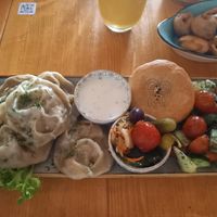 Manti plate at Dervish in Berlin