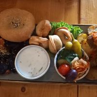 Kofta Kabob Plate at Dervish in Berlin