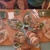 This is just the first round of food at Dervish in Berlin