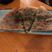 Qutab (potato & vegan cheese) at Dervish in Berlin