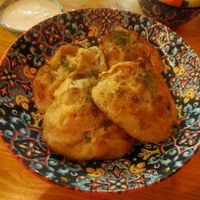 Fried pumpink manti at Dervish in Berlin