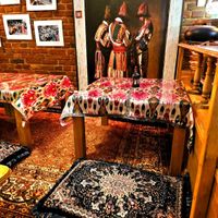 The area if you want to sit on a cushion at Dervish in Berlin