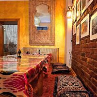 Cushion seating area at Dervish in Berlin