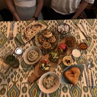 The fried manti are amazing   at Dervish in Berlin