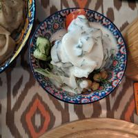 Yoghurt salad at Dervish in Berlin