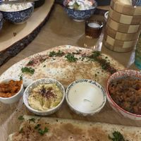 Qutab flatbread at Dervish in Berlin