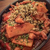 Soy chunk stew (dervish dish)  at Dervish in Berlin