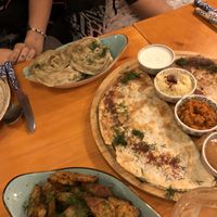 manti in the back  at Dervish in Berlin