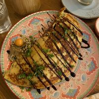 I also shared this phenomenal mungbean pancake   at Dervish in Berlin
