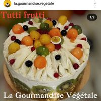 Tutti frutti vegan at La Gourmandise Végétale in Goyave