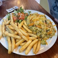 Seemed vegan but need to check! Vegetarian for sure    at El Rio  in La Fortuna