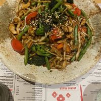 Yaki udon with extra veggies    at MoschMosch in Mainz